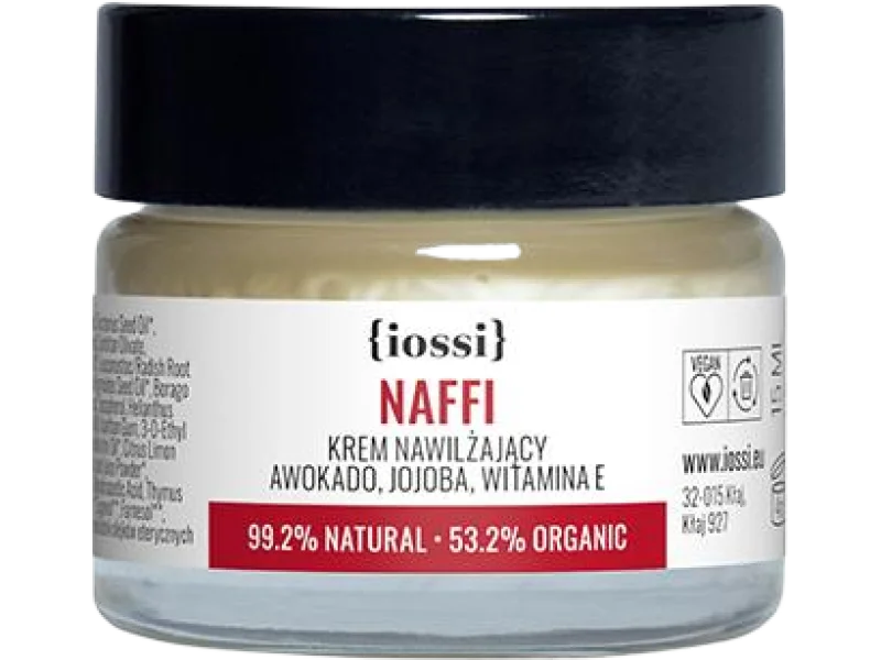 Naffi krem nawilżający awokado, jojoba, witamina E