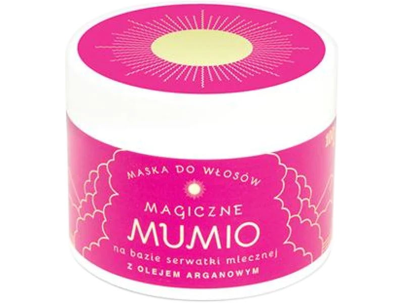 Nami Magiczne Mumio maska do włosów na bazie serwatki mlecznej z olejem arganowym