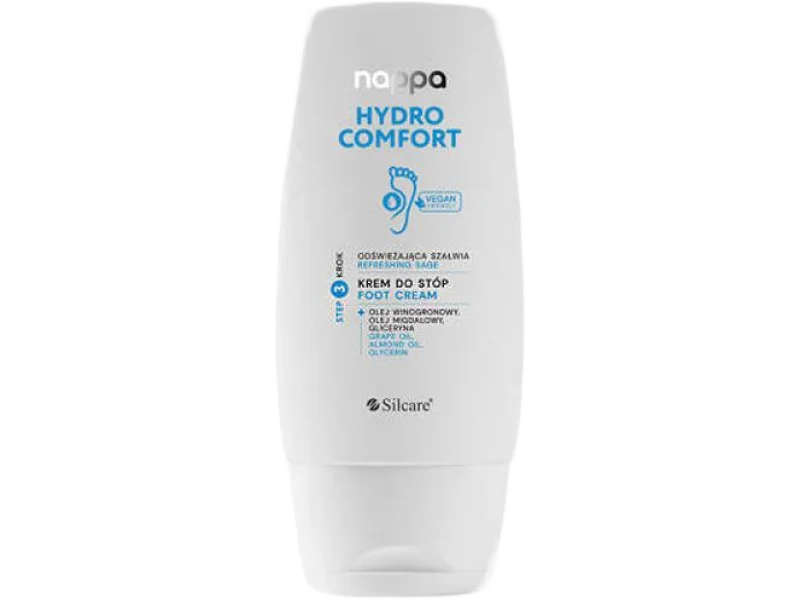 Nappa Hydro Comfort do stóp odświeżająca szałwia, krem