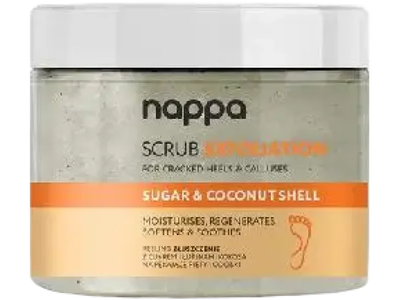 Nappa, złuszczenie na pękające pięty i odciski, peeling