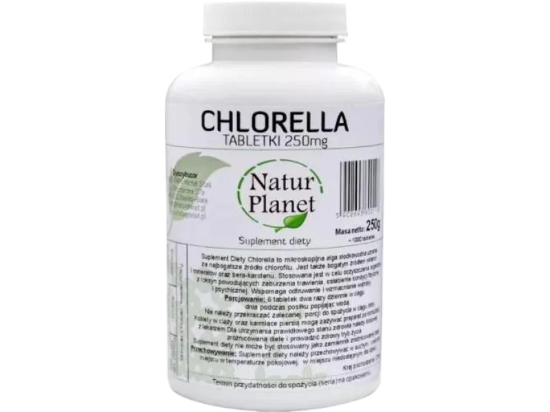 NATUR PLANET Chlorella, tabletki