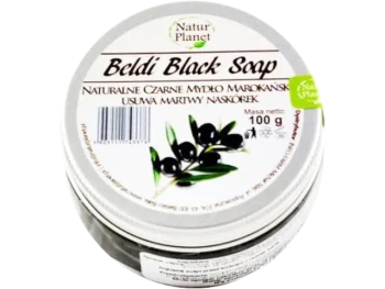 Zdjęcie produktu NATUR PLANET Naturalne czarne mydło marokańskie, pasta
