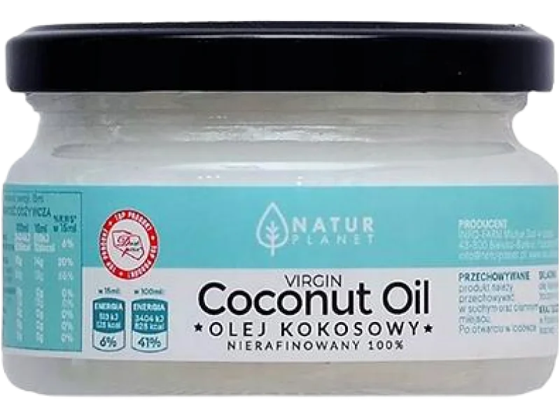 Natur Planet olej kokosowy nierafinowany