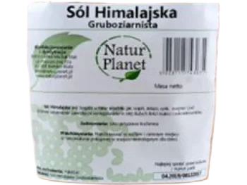 Zdjęcie produktu Natur Planet Sól himalajska gruboziarnista, sól lecznicza