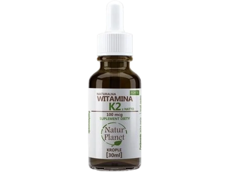 NATUR PLANET Witamina K2MK7 FORTE, krople