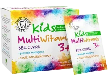 Zdjęcie produktu Nature Pharm Kids Multiwitamin 3+, proszek musujący