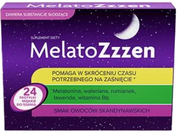 Zdjęcie produktu Nature Pharm MelatoZzzen, pastylki do ssania