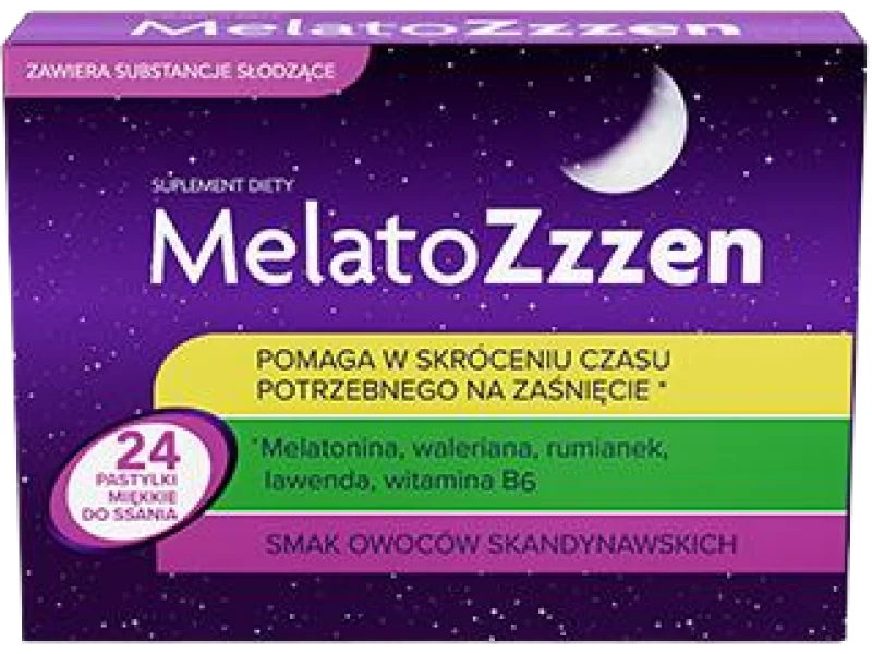 Nature Pharm MelatoZzzen, pastylki do ssania
