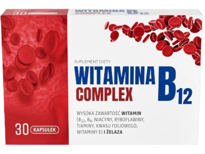 Nature Pharm witamina B12 complex, kapsułki