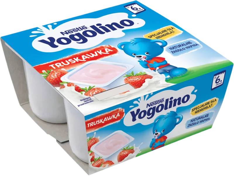 NESTLÉ YOGOLINO deserek mleczno-owocowy truskawka