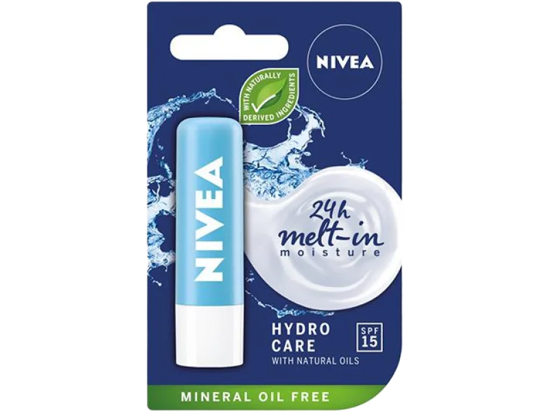 NIVEA 24h Melt-in moisture hydro care pielęgnująca, pomadka