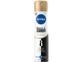 Nivea Black & White Invisible Silky Smooth antyperspirant, spray