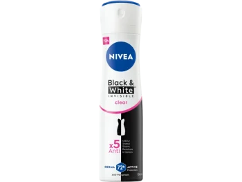 Nivea Black&White Invisible Clear, aerozol na skórę