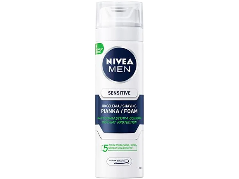 Nivea Men Sensitive pianka do golenia łagodząca
