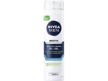 Nivea Men Sensitive żel do golenia łagodzący, żel na skórę