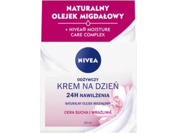 Zdjęcie produktu Nivea odżywczy krem na dzień naturalny olejek migdałowy cera sucha i wrażliwa