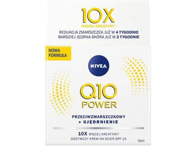 NIVEA Q10 POWER odżywczy na dzień SPF15, krem