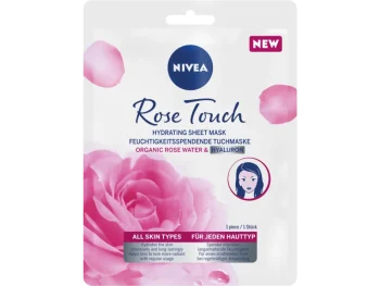 Zdjęcie produktu Nivea Rose Touch intensywnie nawilżająca maska w płachcie