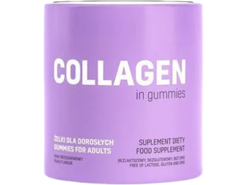 Zdjęcie produktu Noble Health Kolagen, smak brzoskwiniowy, żelki