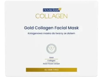 Novaclear Collagen Gold collagen facial mask, maska