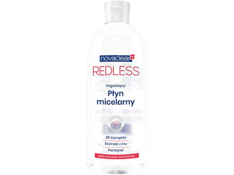 Novaclear Redless łagodzący micelarny, płyn