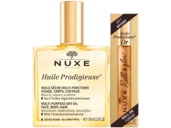 Zdjęcie produktu Nuxe Huile Prodigieuse + Huile Prodigieuse Or Roll-on, olejek