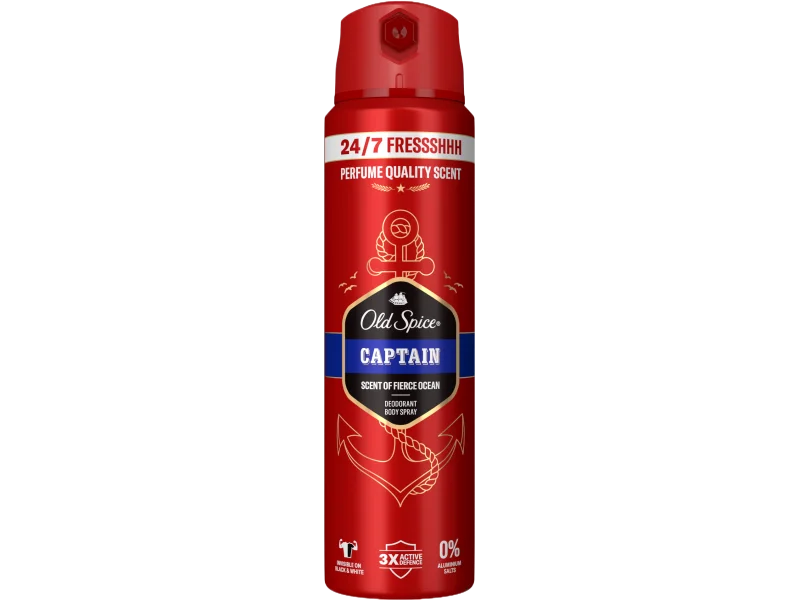 Old Spice Captain, spray