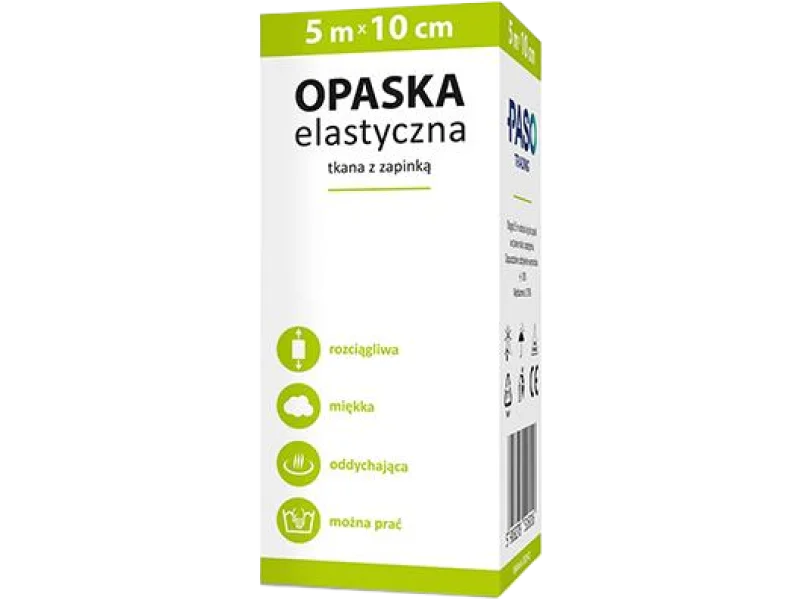 Opaska elastyczna tkana z zapinką
