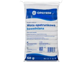Zdjęcie produktu Opatrim wata opatrunkowa bawełniana