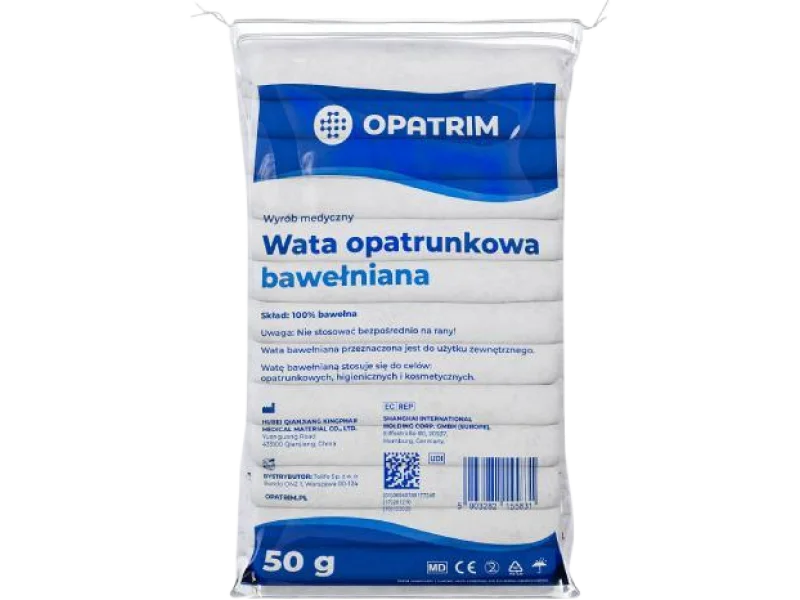 Opatrim wata opatrunkowa bawełniana