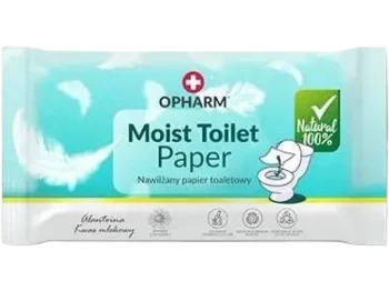 Zdjęcie produktu Opharm Moist Toilet Paper, chusteczki