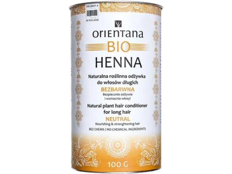 ORIENTANA BIO HENNA bezbarwna, proszek