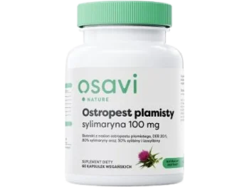 Zdjęcie produktu OSAVI Ostropest plamisty sylimaryna, kapsułki twarde