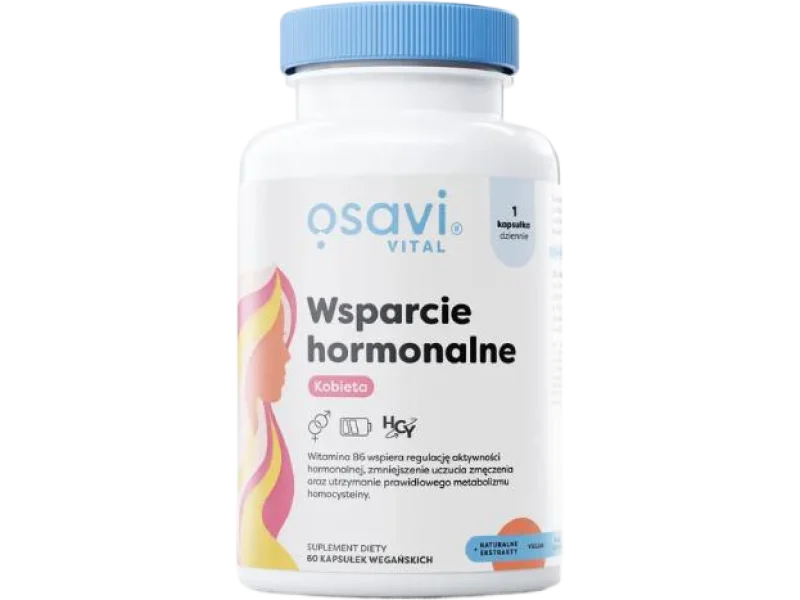 Osavi, wsparcie hormonalne kobieta, kapsułki twarde