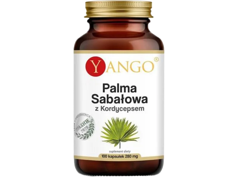 Palma sabałowa z kordycepsem – ekstrakt standaryzowany, kapsułki