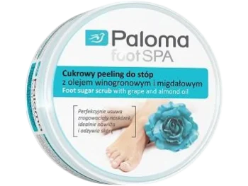 Zdjęcie produktu Paloma Foot Spa cukrowy peeling do stóp z olejem winogronowym i migdałowym