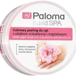 Paloma Hand Spa cukrowy peeling do rąk z olejkiem makadamia i migdałowym