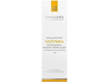 Panaceris do pielęgnacji włosów i skóry głowy ze zmianami łuszczycowymi i AZS, odżywka