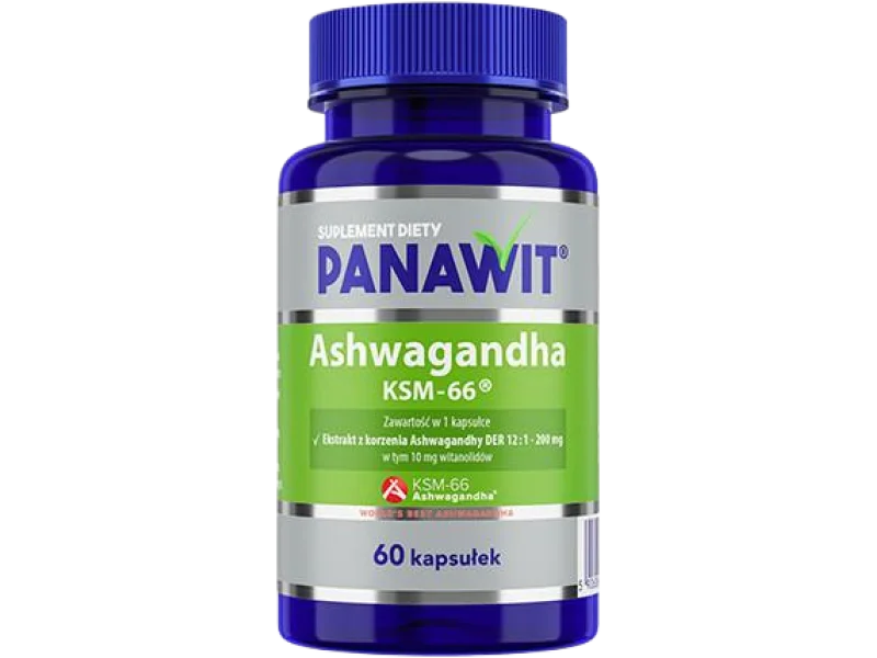 Panawit, Ashwagandha KSM-66, kapsułki