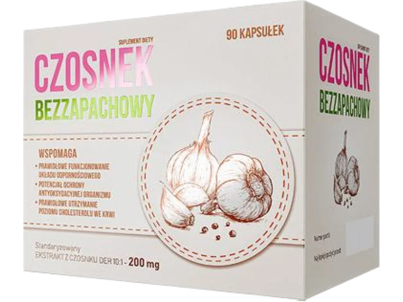 Panawit Czosnek bezzapachowy, kapsułki