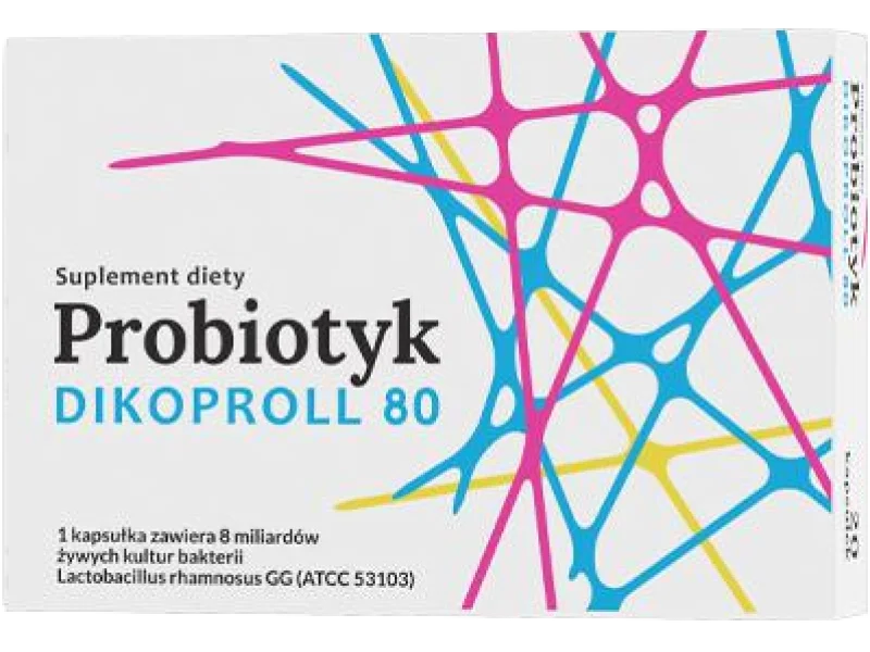 Panawit Dikoproll 80 probiotyk, kapsułki