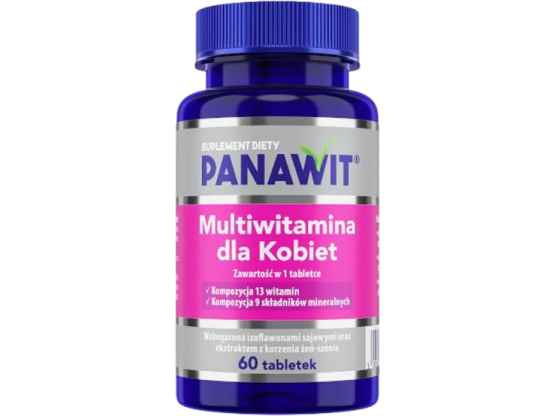 PANAWIT Multiwitamina dla kobiet, tabletki