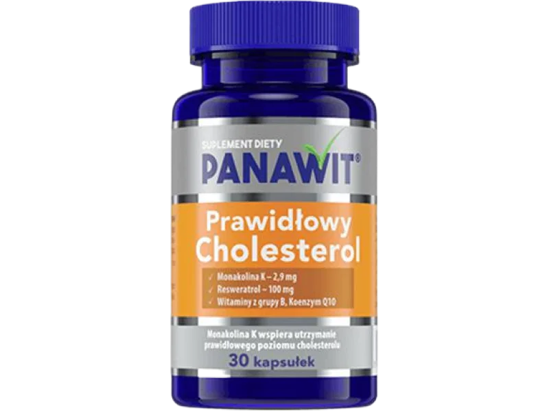 PANAWIT Prawidłowy cholesterol, kapsułki