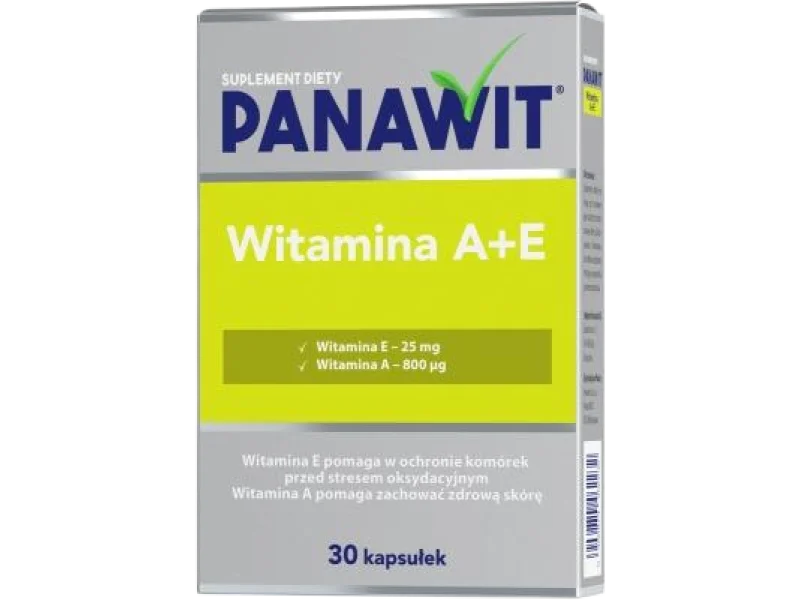 PANAWIT Witamina A+E, kapsułki