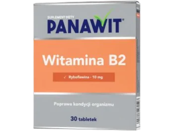 Zdjęcie produktu Panawit witamina B2, tabletki, 10 mg