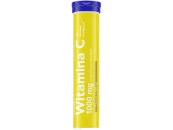 Zdjęcie produktu Panawit witamina C, smak pomarańczy i mandarynki, tabletki musujące, 1000 mg
