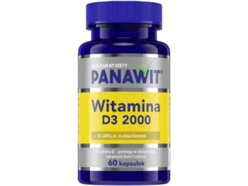 Zdjęcie produktu PANAWIT Witamina D3, kapsułki, 2000 j.m.