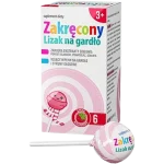 Panawit Zakręcony na gardło, smak malinowy, lizak