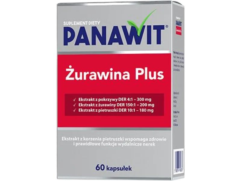 Panawit Żurawina Plus, kapsułki