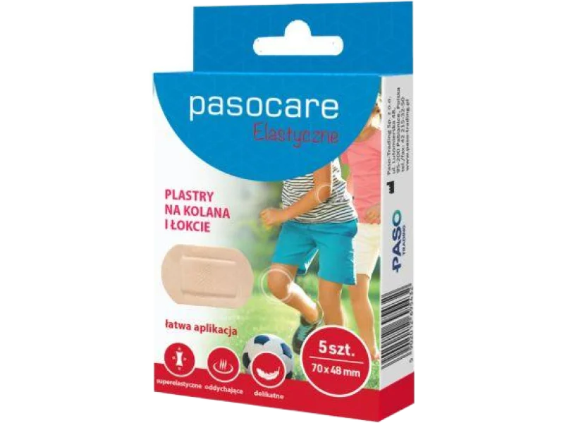 Pasocare elastyczne plastry na kolana i łokcie, plaster